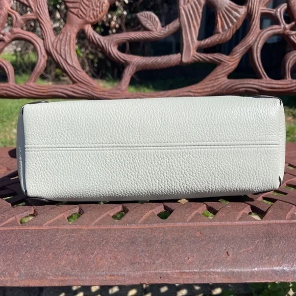 NWT Coach Kacey Satchel Bag In Light Sage/Silver - Picture 6 of 10